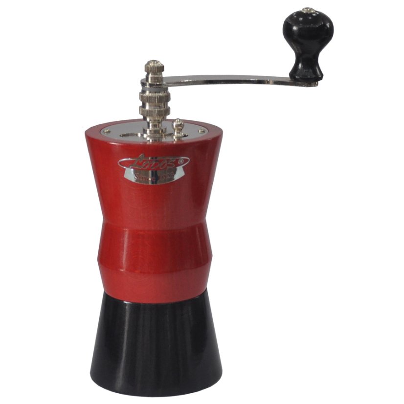 Mlýnek na kávu Lodos Vzor 2015 - červeno černý Mlýnek na kávu Lodos Vzor 2015 - červeno černý