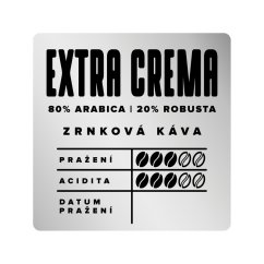 EXTRA CREMA 80% Arabica 20% Robusta