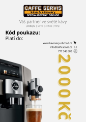 Elektronický dárkový poukaz v hodnotě 2000 Kč