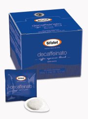 Bristot Decaffe POD - bezkofeinová káva 50x7g