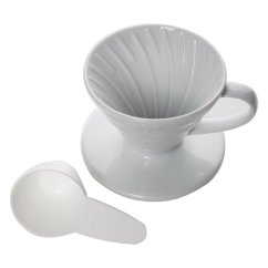 Dripper Hario V60-02 keramický bílý