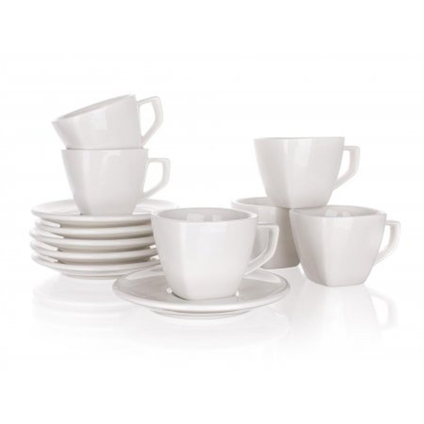 Porcelánový šálek bílý cappuccino 250 ml