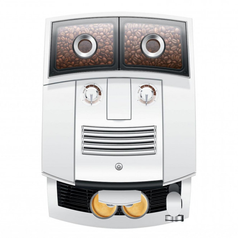 Jura J8 Twin Diamond White