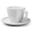 Porcelánový šálek bílý cappuccino 250 ml