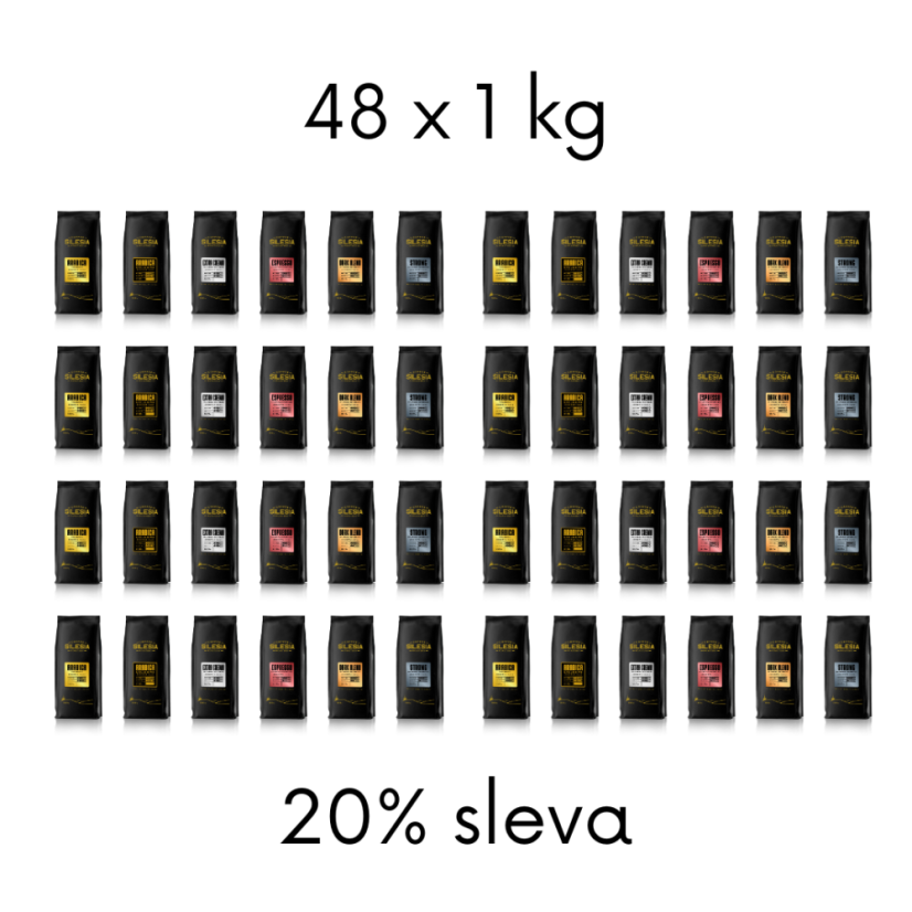 Silesia 48 x 1 kg kávy