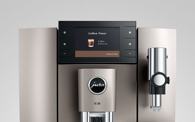 Jura E8 Midnight Silver