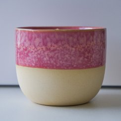 Keramický šálek Nude - růžová