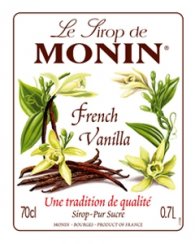 Sirup MONIN Vanille - vanilka 0,25 l