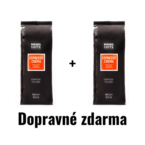 2x Mami's Caffé Espresso Crema 1 kg - dopravné zdarma