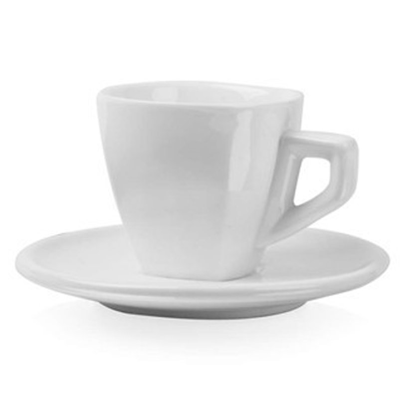 Porcelánový šálek bílý lungo 120 ml