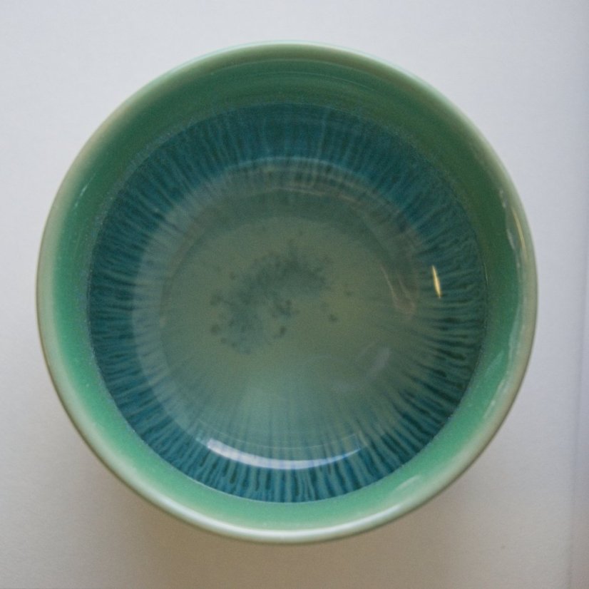 Keramický hrnček Rainbow - tyrkys