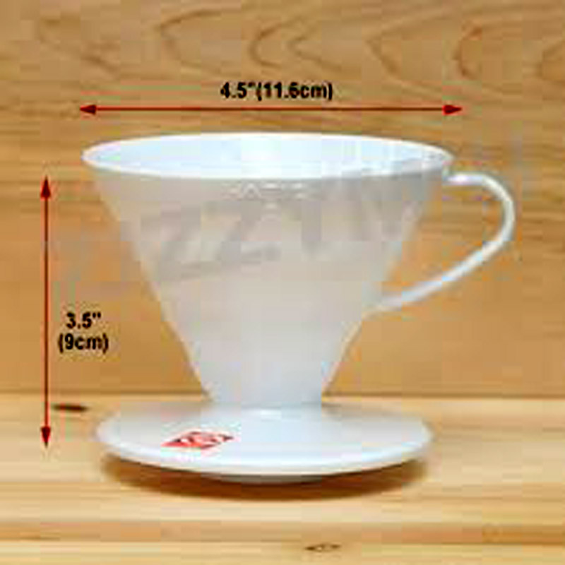 Dripper Hario V60-02 keramický červený