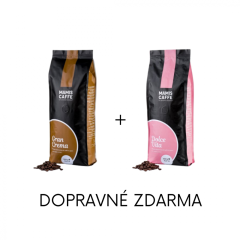 1 kg Gran Crema + 1 kg Dolce Vita (Mami's Caffé) - dopravné zdarma