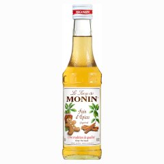 Sirup MONIN Gingerbread - perník 0,25 l