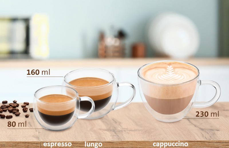 Šálky Eta espresso s ouškem 80 ml -  2 ks