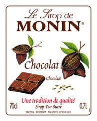 Sirup MONIN Chocolate - čokoláda 0,25 l