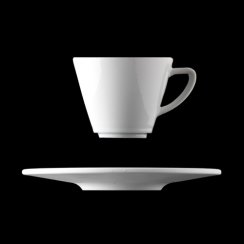 Porcelánový šálek bílý Pure Line espresso
