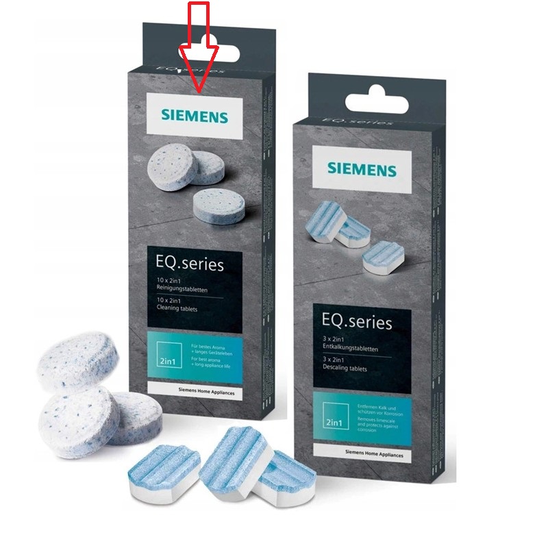 Čistící tablety SIEMENS 10ks