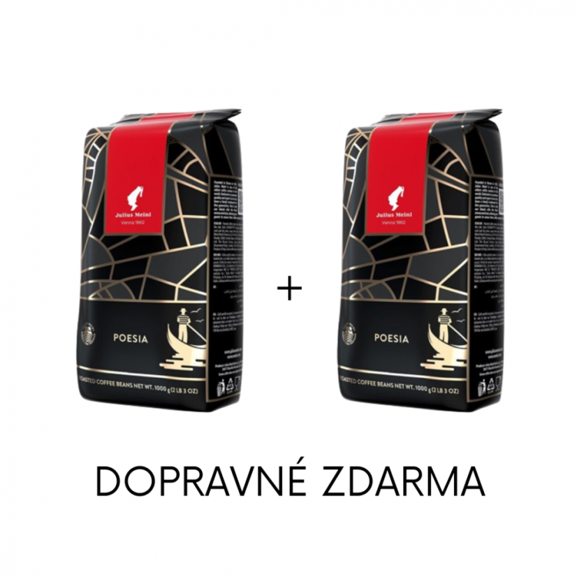 2x Julius Meinl Poesia Colombian Heritage 1 kg - dopravné zdarma