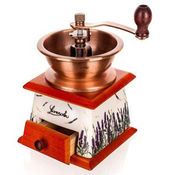 Mlýnek na kávu Banquet Lavender porcelán