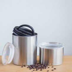 Dóza na kávu AirScape - Brushed steel 300 g