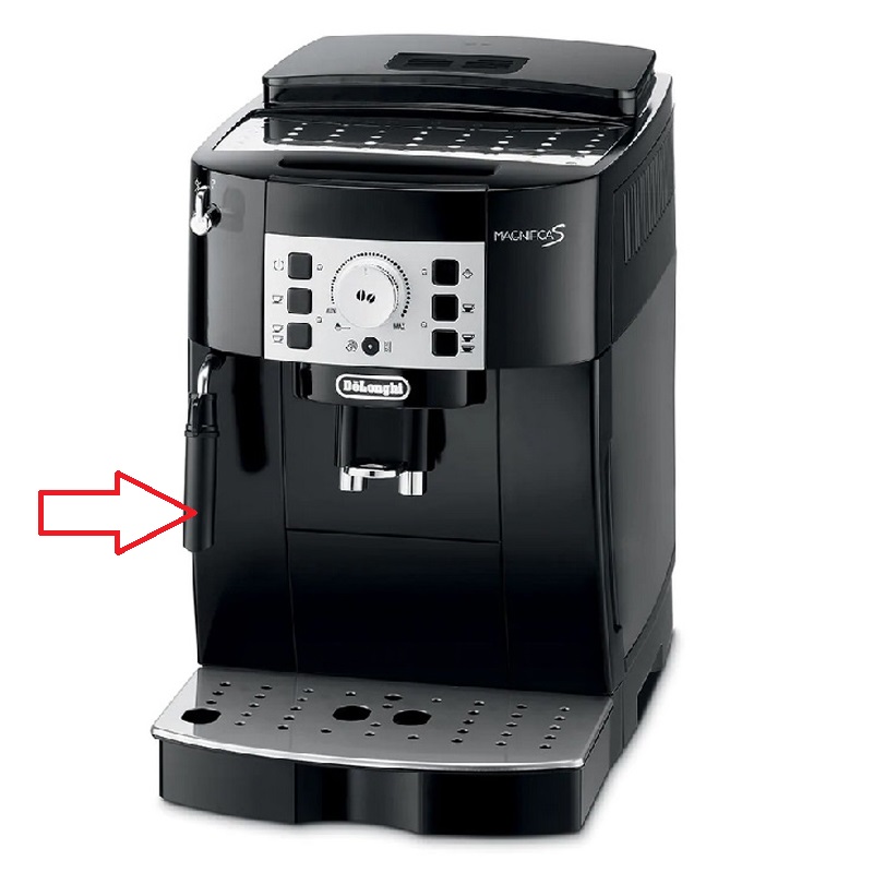 Kryt trysky vnější černý plastový ECAM 22.11X.B