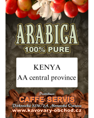 KENYA AA central province 250g zrno