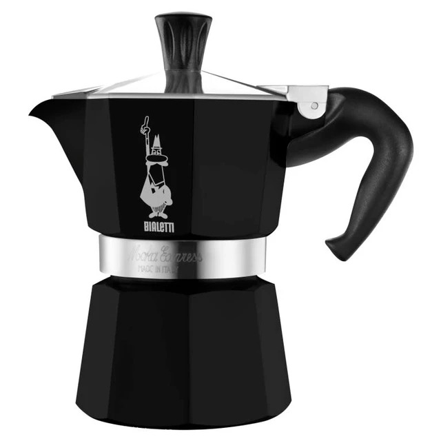 Bialetti Moka Express - 6 šálků (270 ml) - černá Bialetti Moka Express - 6 šálků (270 ml) - černá
