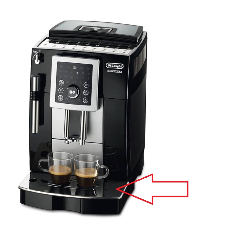 Kryt odkapní misky DeLonghi ECAM Intensa bez mlékovky