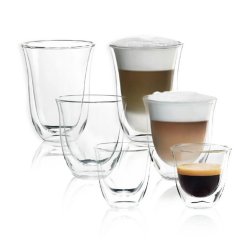 Sklenice set DeLonghi espresso + cappuccino + latte macchiato