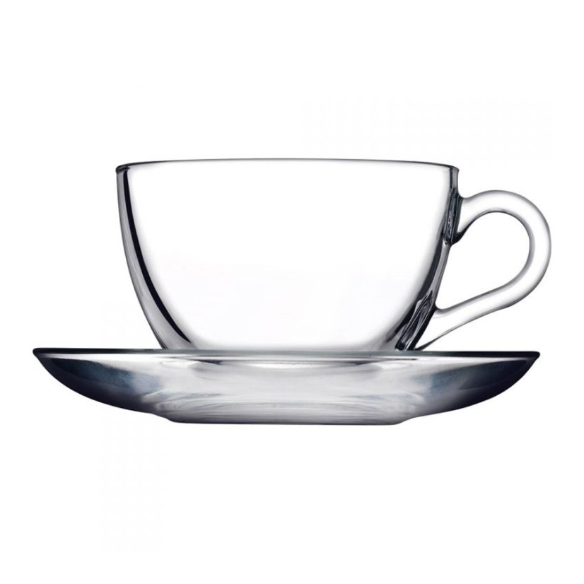 Šálek Basic cappuccino sklo