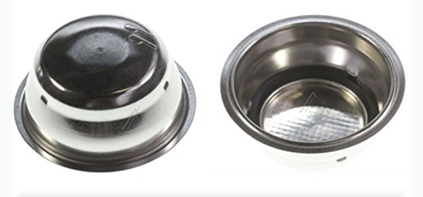 Sítko do páky kávovaru DeLonghi na 2 kávy