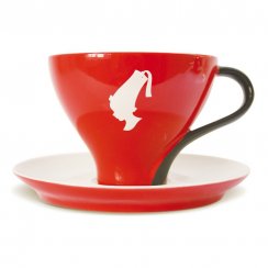 Porcelánový šálek Julius Meinl cappuccino RED