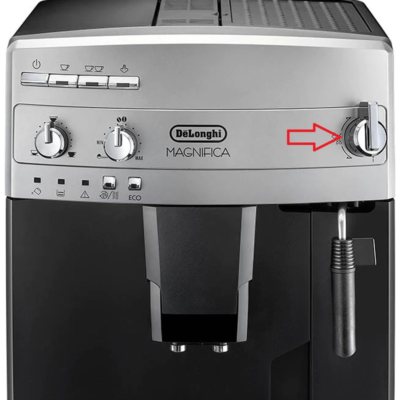 Knoflík trysky páry/vody pro DeLonghi ESAM