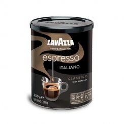 Lavazza Espresso Italiano 100% Ar. 250 g mletá - dóza