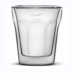 Sklenice Lamart cappuccino hranaté 280 ml - 2 ks