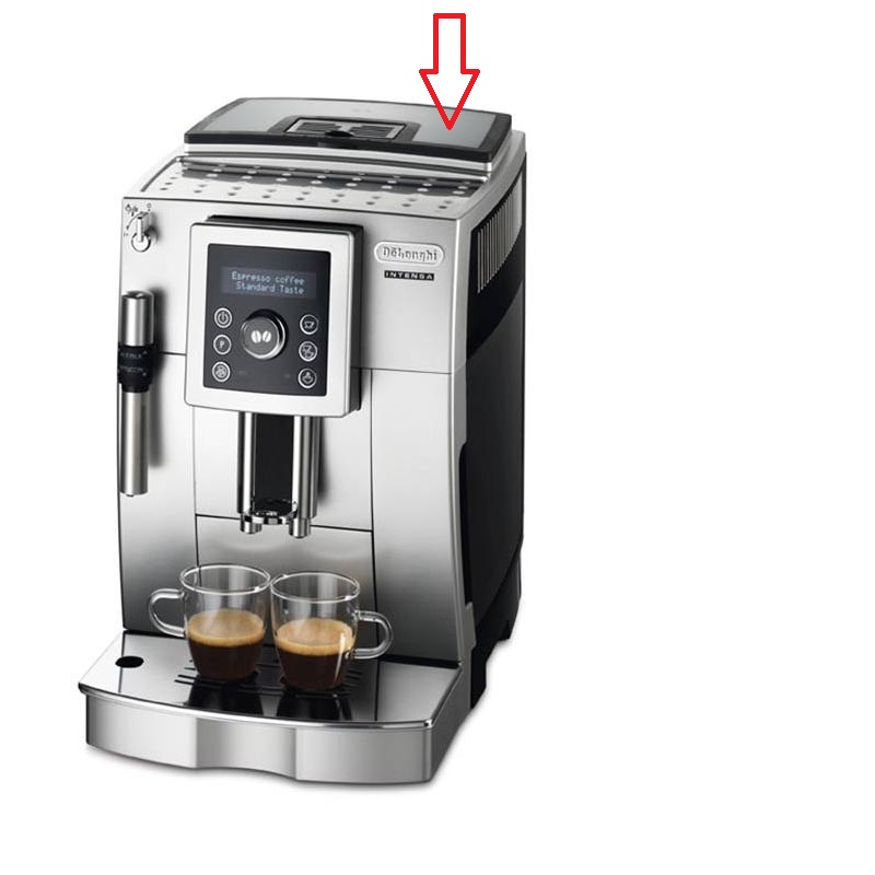 Kryt zásobníku kávy DeLonghi ECAM Intensa