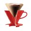 Dripper Hario V60-01 keramický červený