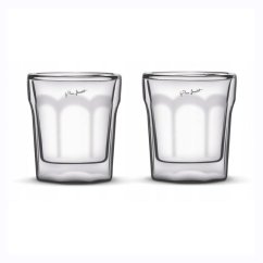 Skleničky Lamart espresso hranaté 80 ml - 2 ks