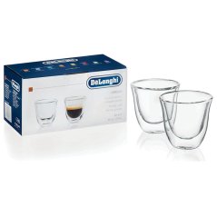Skleničky DeLonghi espresso 90 ml - 2 ks