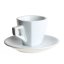 Porcelánový šálek bílý lungo 120 ml