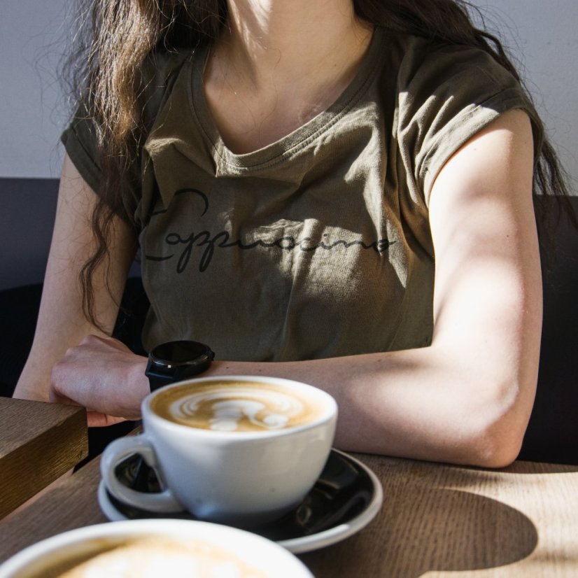 Dámske tričko - Cappuccino