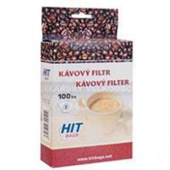 Kávový papírový filtr - velikost 2 - 100 ks