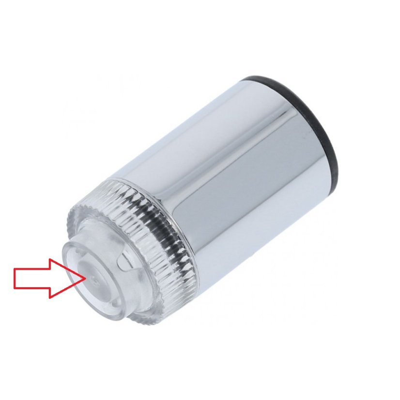 Koncovka trysky kapučinátoru JURA plastová průhledná