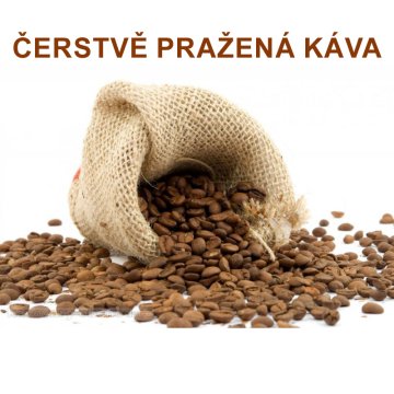 Čerstvě pražená káva - ARABICA 100% pure