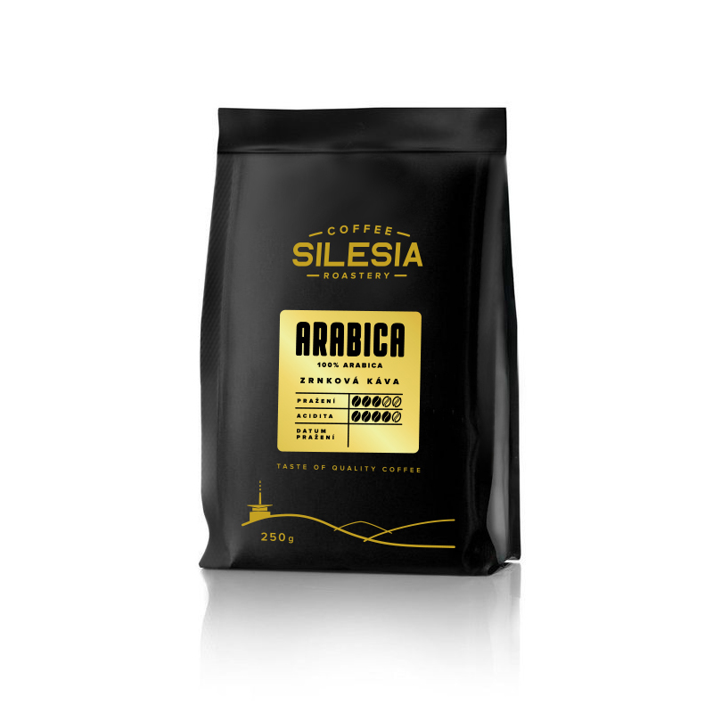ARABICA 100% - Velikost balení: 1000 g, Varianta: Zrnková káva