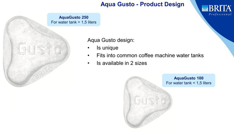 Brita AquaGusto 100 v sáčku
