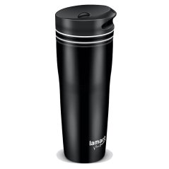 Nerezový termohrnček Lamart 360 ml čierno/biely