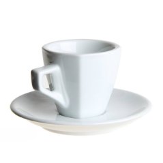 Porcelánový šálek bílý lungo 120 ml