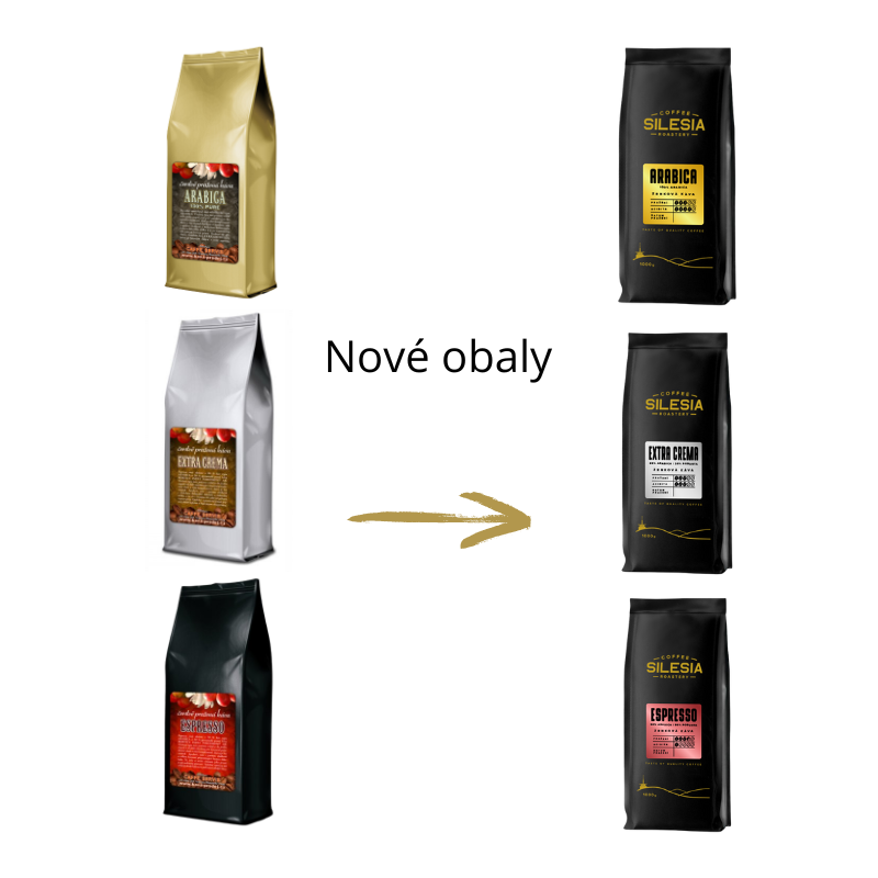 Silesia 1 kg + 1 kg (dopravné zdarma) - První kafe: STRONG 40% Arabika 60% Robusta, Druhé kafe: STRONG 40% Arabika 60% Robusta